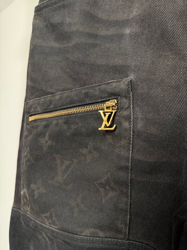 Pre-Owned Louis Vuitton Monogram Workwear Denim Sz. 28