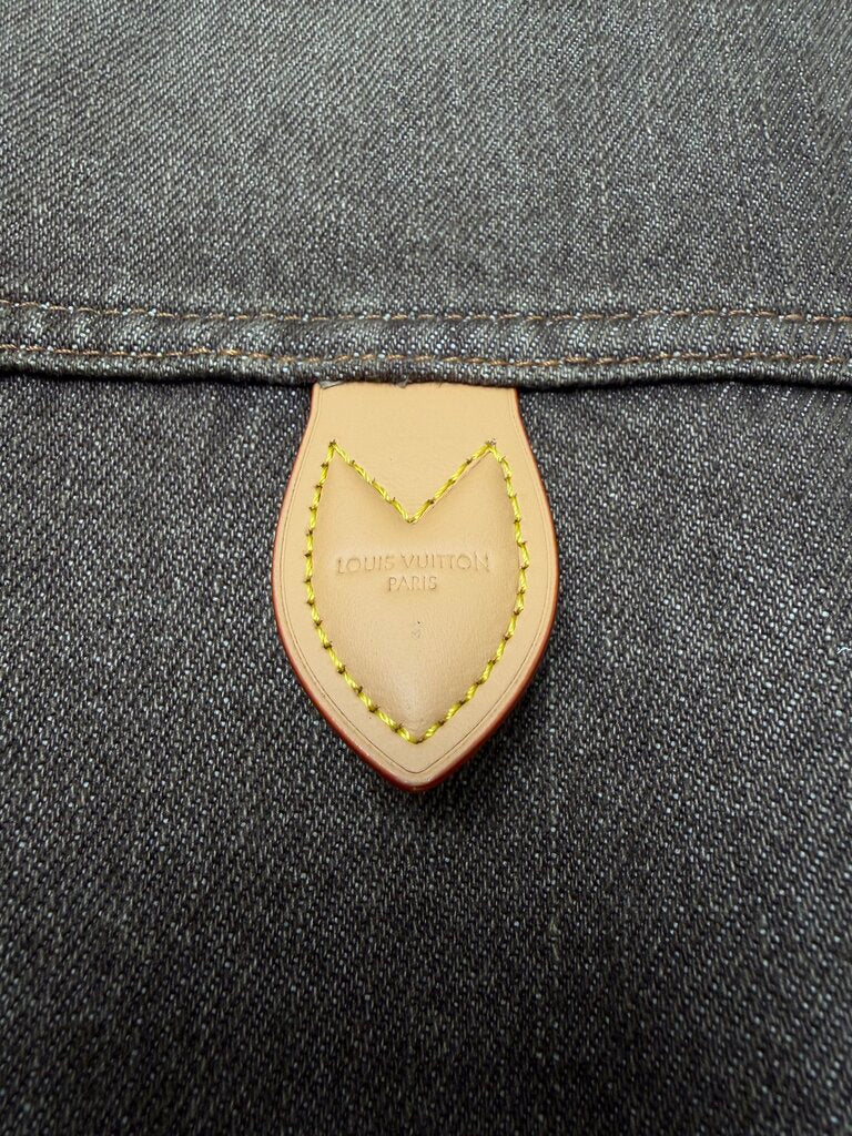 Pre-Owned Louis Vuitton Brown Western Button Up Sz. 50