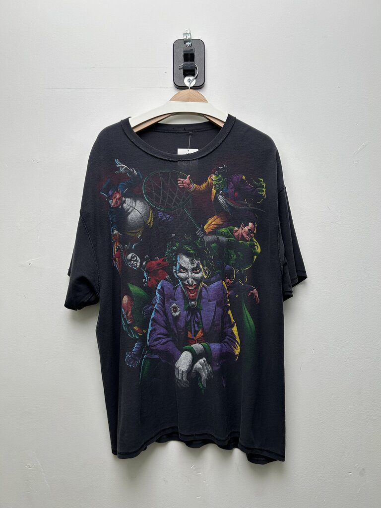 DC Heros Characters Reversible Tee Sz XL/XXL
