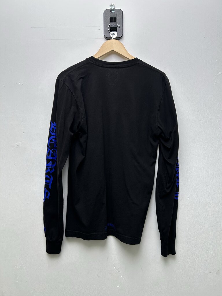 Preowned Chrome Hearts Black Neck logo Long Sleeve Size Medium