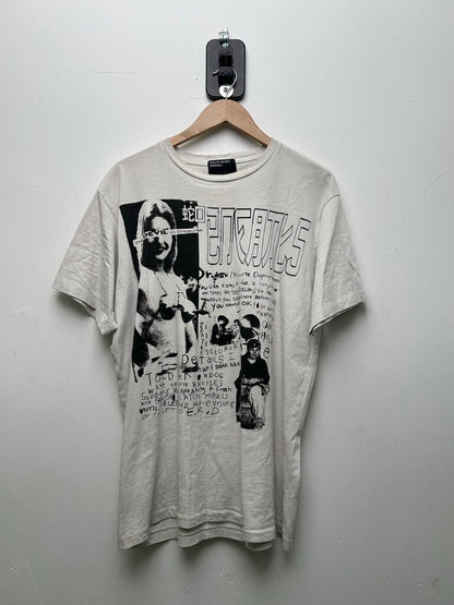 Preowned ERD Enfant Devil In Disguise White Tee sz.L