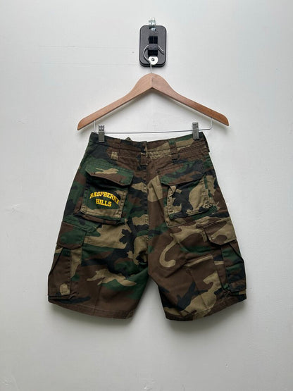 New GV Gallery Camo Yellow Cargo Shorts sz.XS