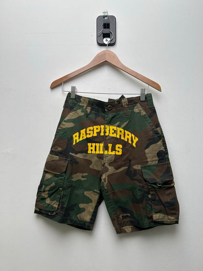 New GV Gallery Camo Yellow Cargo Shorts sz.XS