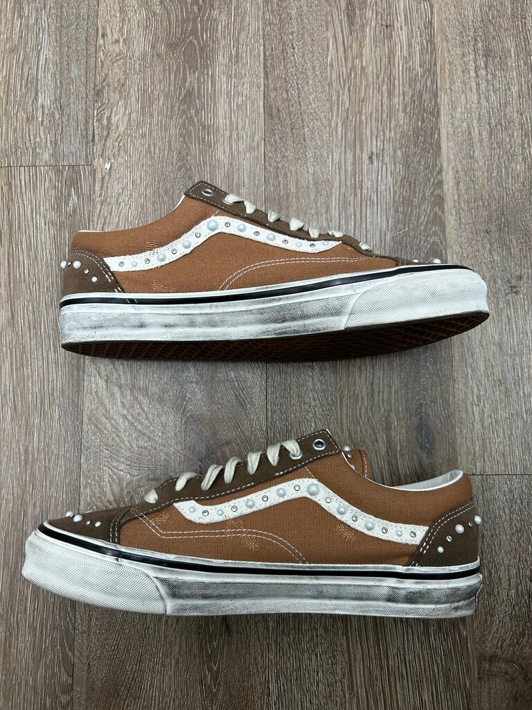 Preowned Vans Pearlized Brown Sz.12