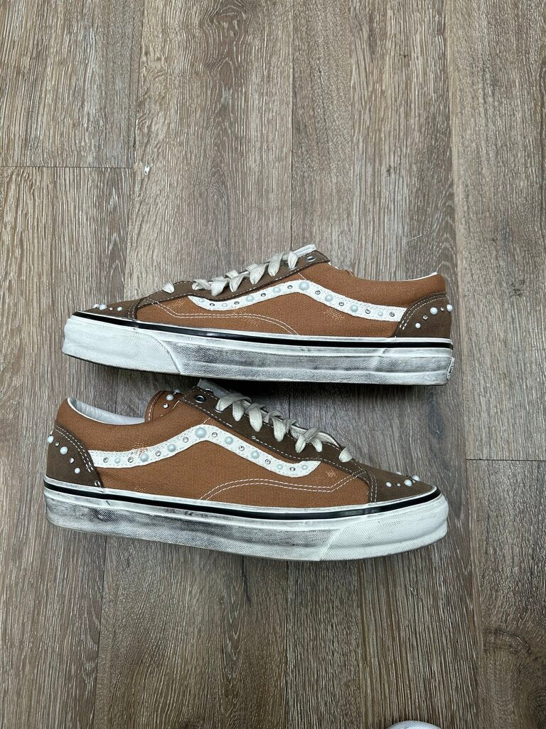 Preowned Vans Pearlized Brown Sz.12