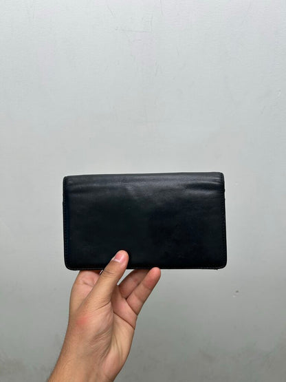 Preowned Chanel Studded CC Long Wallet