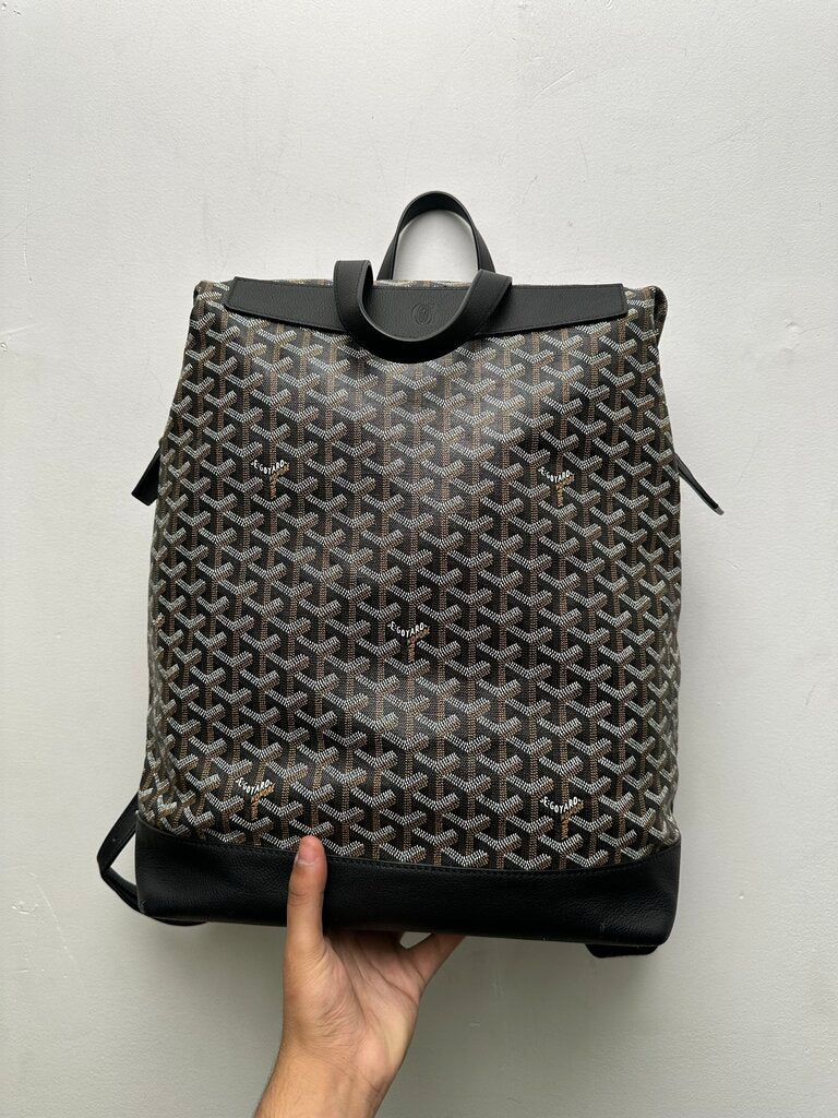Preowned Goyard Cisalpin Black Bookbag