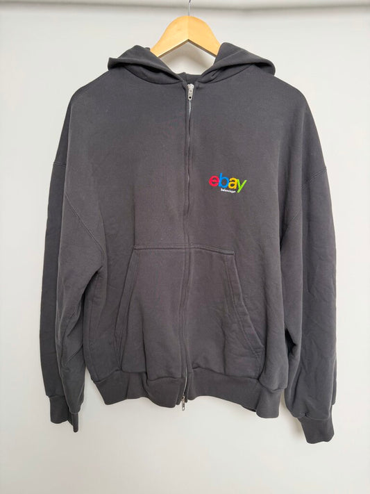New Balenciaga EBAY Zip Hoodie size S