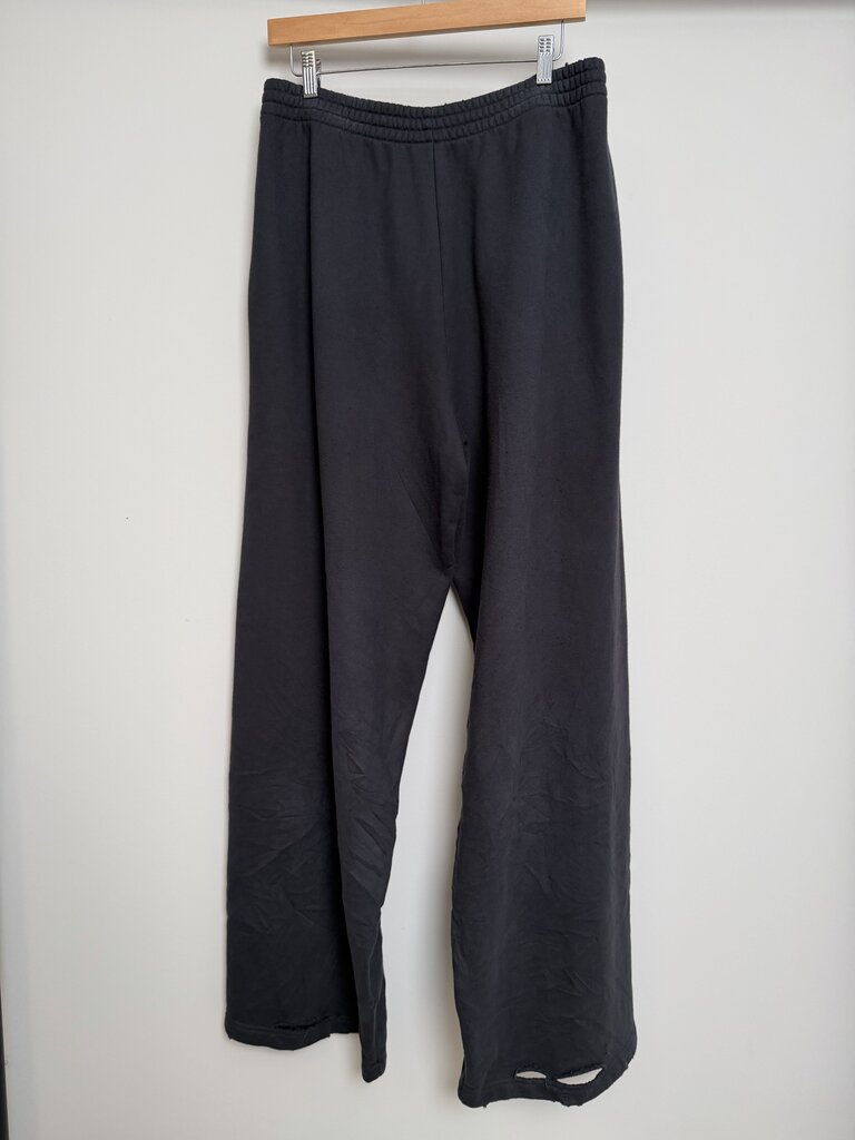 New Balenciaga Planet Earth Baggy Black Sweatpants size M