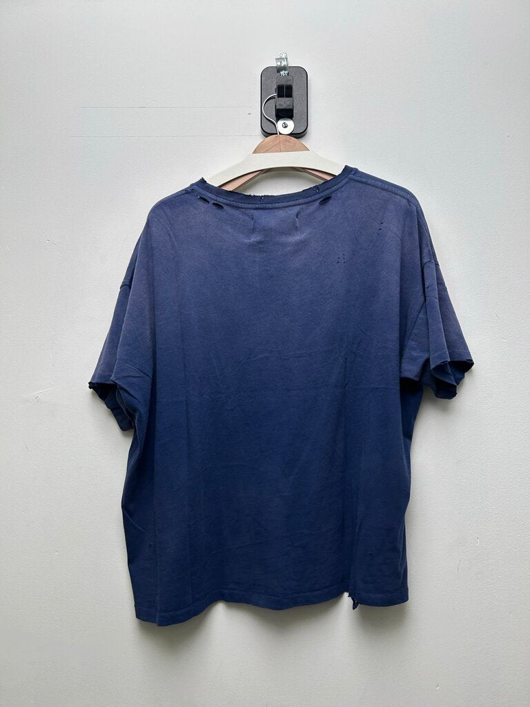 Preowned Paly Fantasy Core Blue Orange Tee Size Small