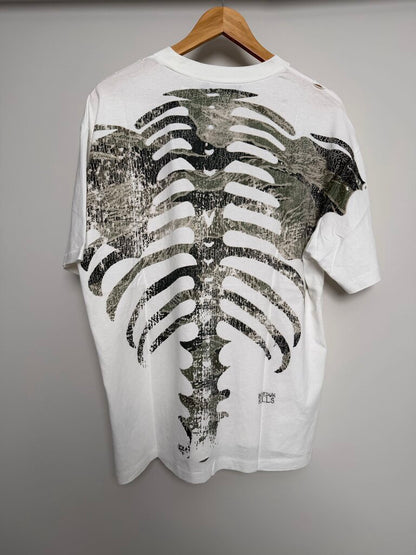 New Boredom Kills White Unplug Washed Tee size 2XL