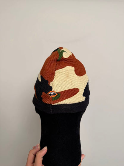Preowned Chrome Heart Thermal Lined Matty Camo Beanie