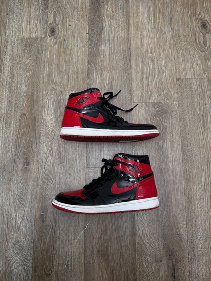 Preowned Jordan 1 Patent Leather Bread Sz 10.5