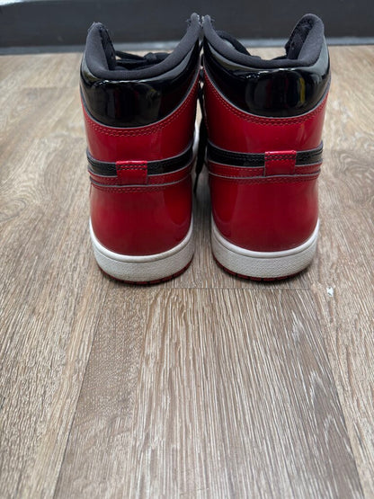 Preowned Jordan 1 Patent Leather Bread Sz 10.5
