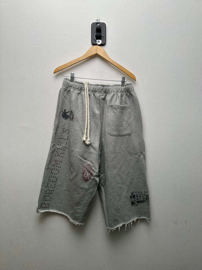 New Boredom Kills Grey Collegiate 3/4 Shorts Size XL