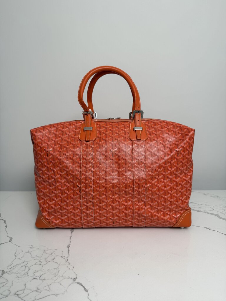 Preowned Goyard Boston Orange 45