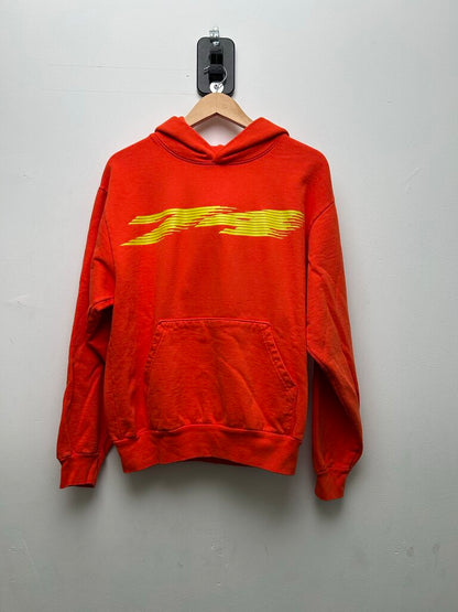 New 74 Is War Orange Yellow Boys And Girls Hoodie Sz.Small