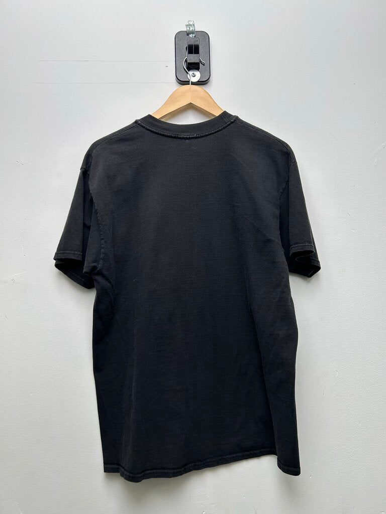1997 Elvira Blue Queen Bee Black Tee sz. Largish/XLish