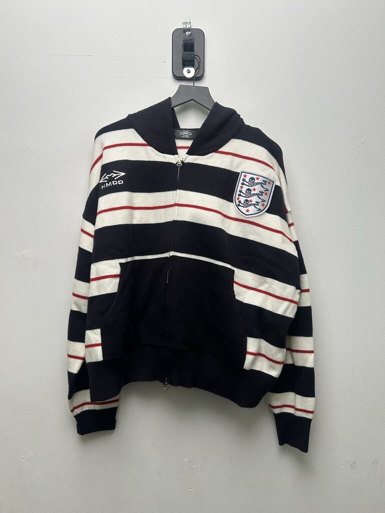 Preowned HMDD Stripe Navy Zip Size XS