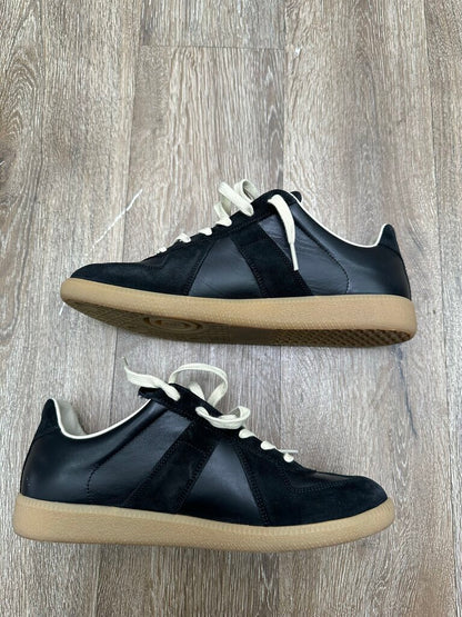 Preowned Margiela Gat Black Gum Size 41.5
