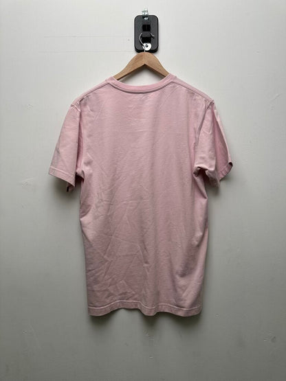 Preowned Dior Pink CD Logo Tee Sz.Medium