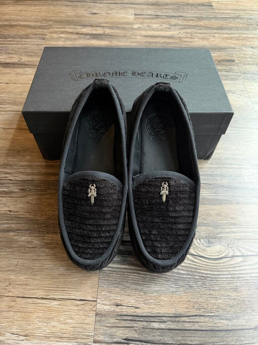 New Chrome Heart Black Dagger House Slipper size 40