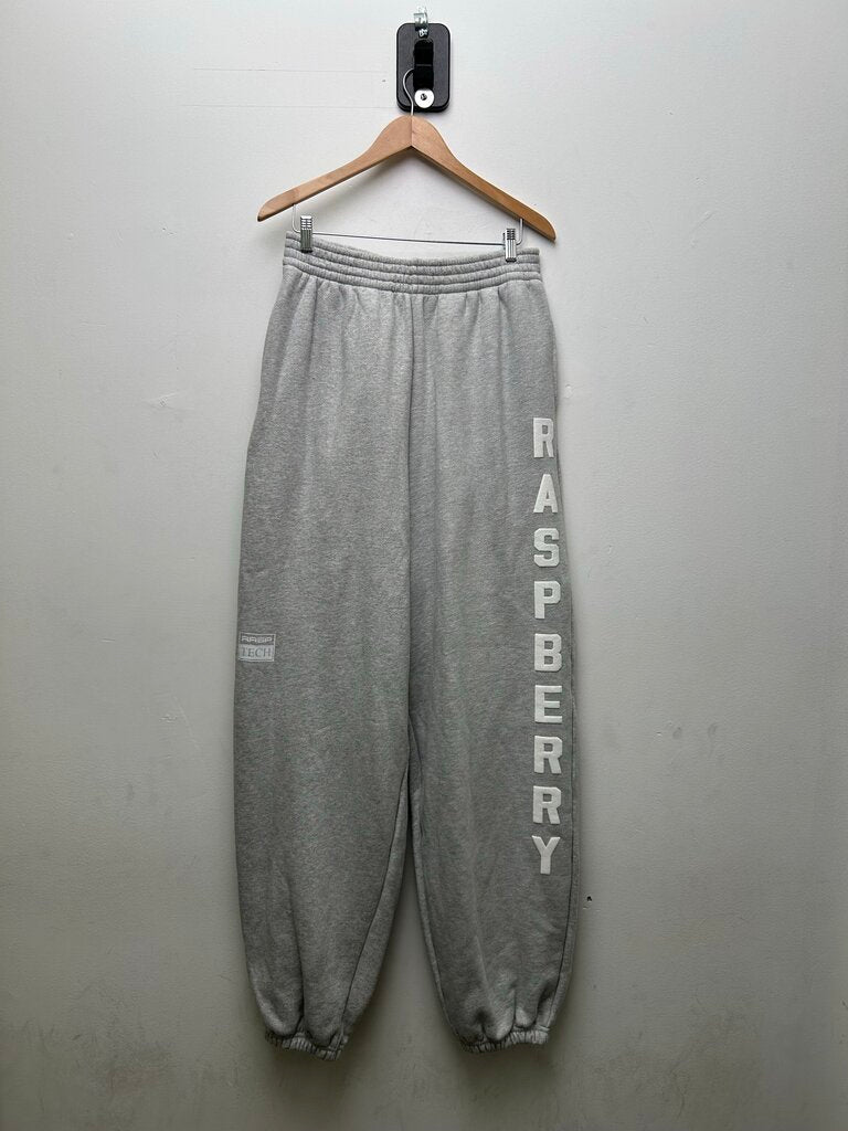 New Gv Gallery Grey Spellout Sweatpants Sz.Small