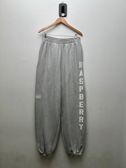 New Gv Gallery Grey Spellout Sweatpants Sz.Small