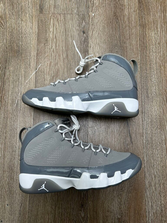 Preowned Jordan 9 Cool Grey Size 9