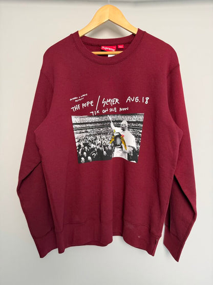 Pre-Owned Supreme x Anti Hero Crewneck Sz. XL