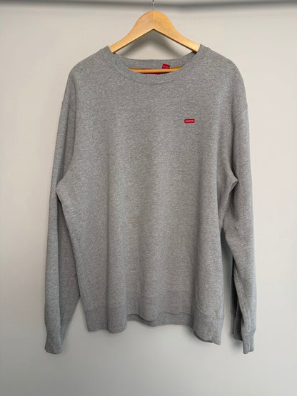 Pre-Owned Supreme Grey Small Box Logo Sz. XL
