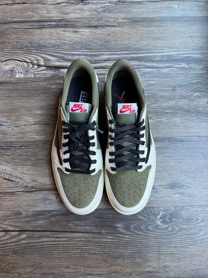 New Travis Scott Jordan 1 Olive Sz. 10.5