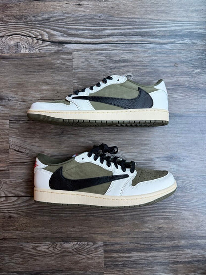 New Travis Scott Jordan 1 Olive Sz. 10.5