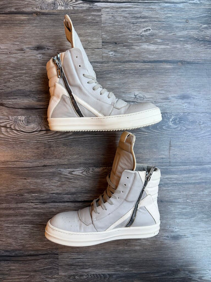 Preowned Rick Owens Geobasket Grey size 42.5