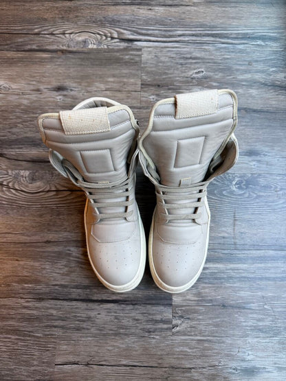 Preowned Rick Owens Geobasket Grey size 42.5