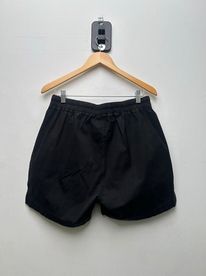 Preowned Rick Owens Black Bela Boxer Shorts Size 38
