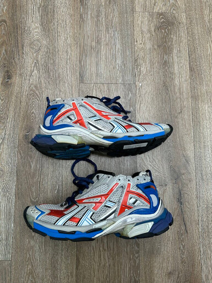 Preowned Balenciaga Runner Red Blue Size 43 (No Box)