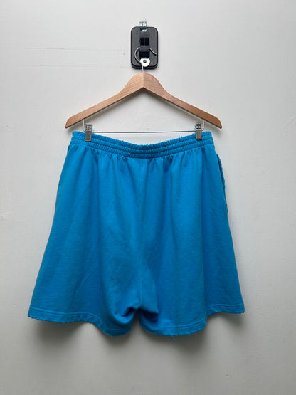 Preowned Balenciaga Presidential Blue Shorts Size Large