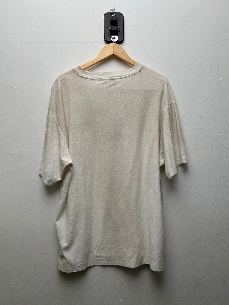 Preowned Acne Studios White Tee Size XL