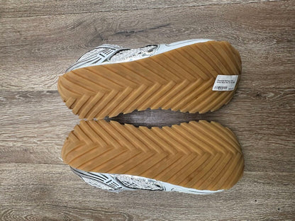 Preowned Bottega Orbit White Silver Size 44 (No Box)