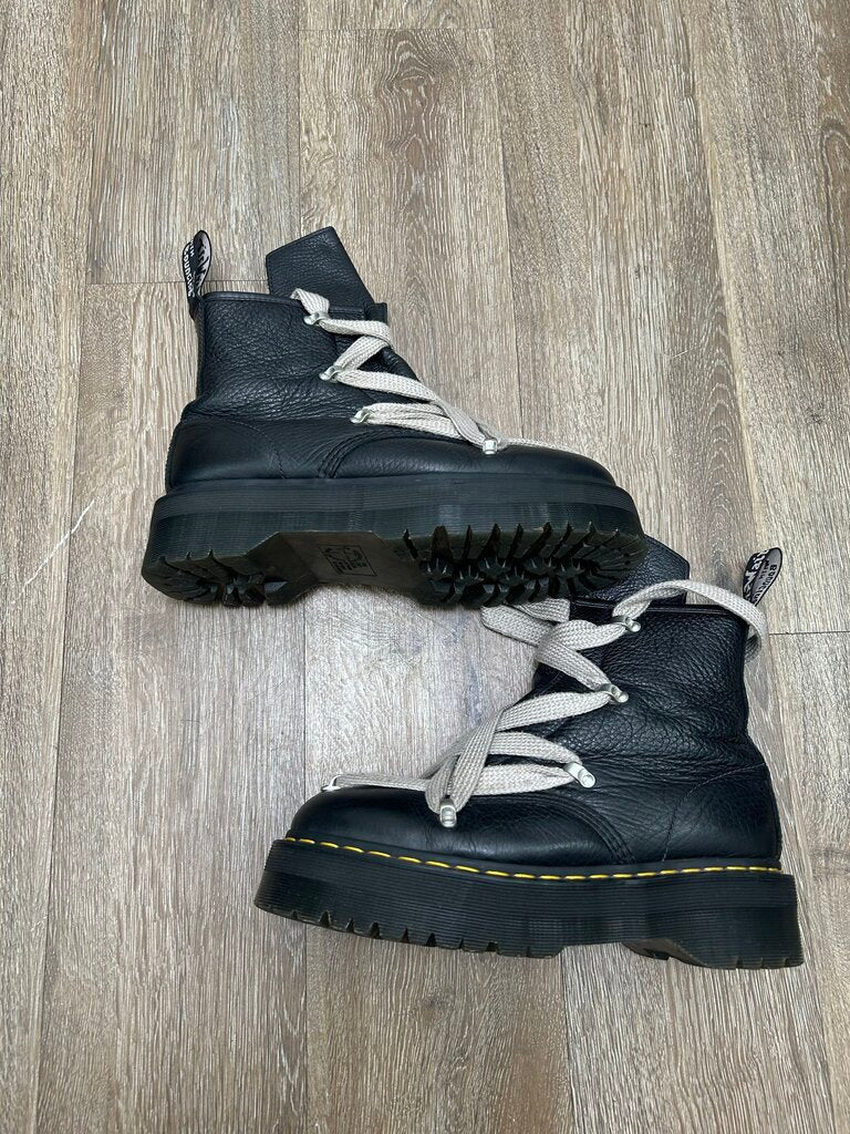 Preowned Dr Martin Rick Owens Mega Lace Sz.9