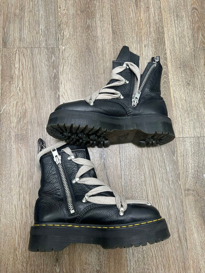 Preowned Dr Martin Rick Owens Mega Lace Sz.9
