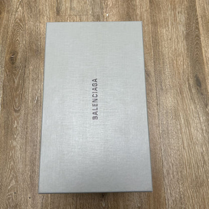 Preowned Balenciaga Campaign Black Fur Mule Sz.40 (8M)
