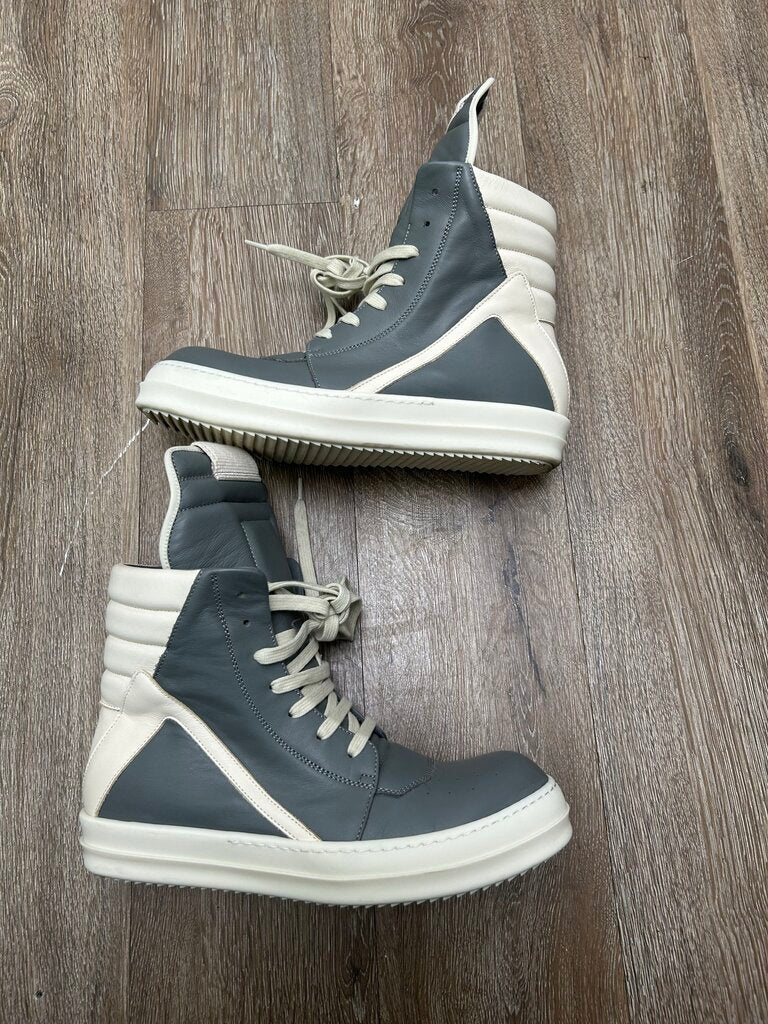 Preowned Rick Owens Geobasket Grey Size 42