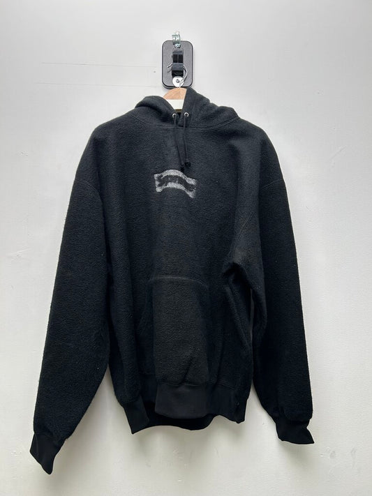 New Supreme Black Inside Out Box Logo Hoodie Sz.XL