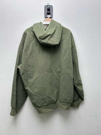 Preowned Supreme Olive Inside Out Box Logo Hoodie Sz.XL