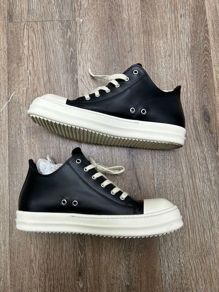 Preowned Rick Owens Black Leather Ramone Sz.43
