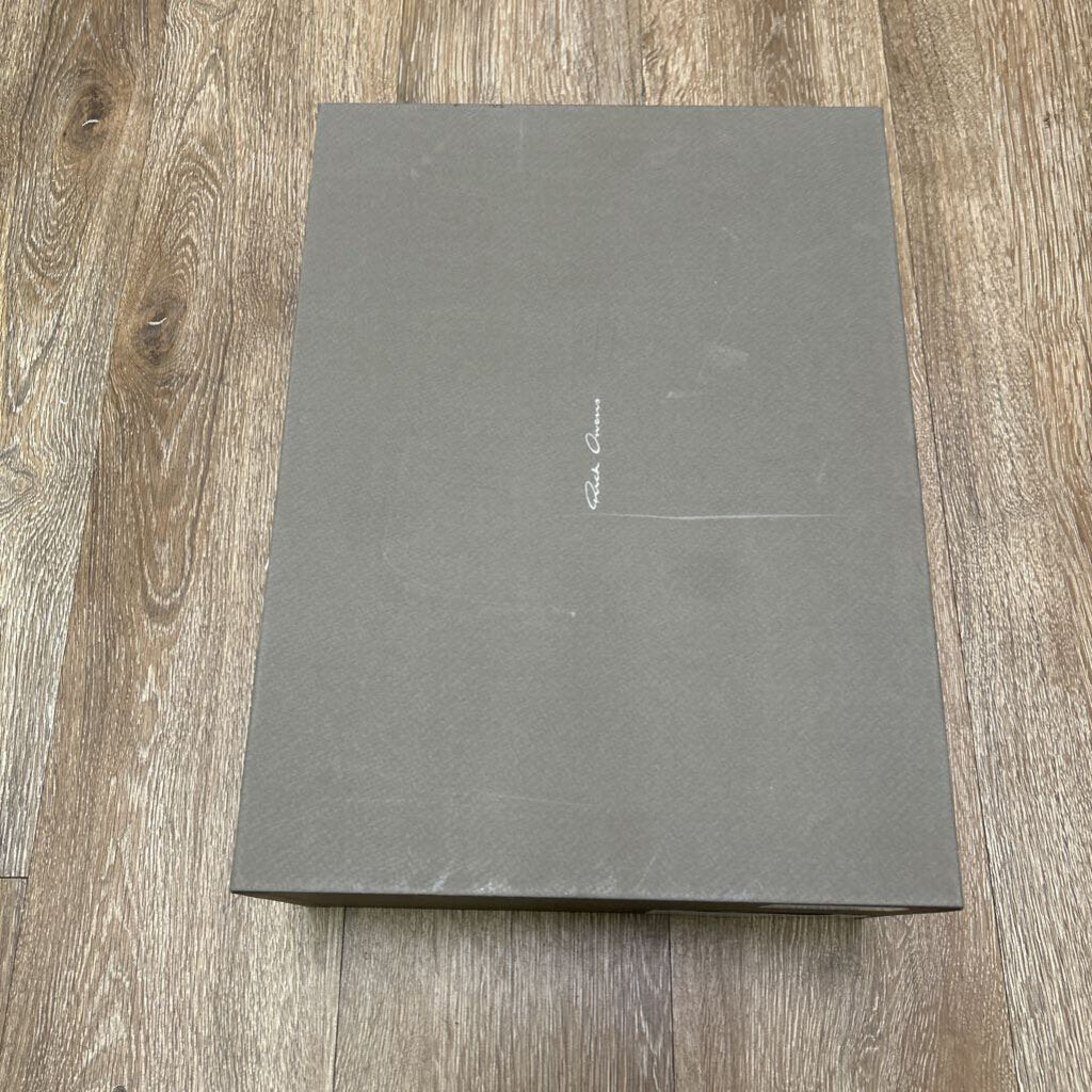 Preowned Rick Owens Black Leather Ramone Sz.43