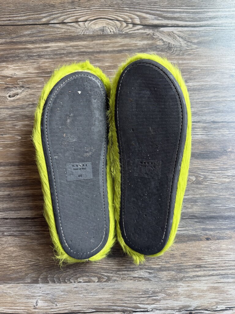 Pre-Owned Marni Green Fussbet Sz. 44