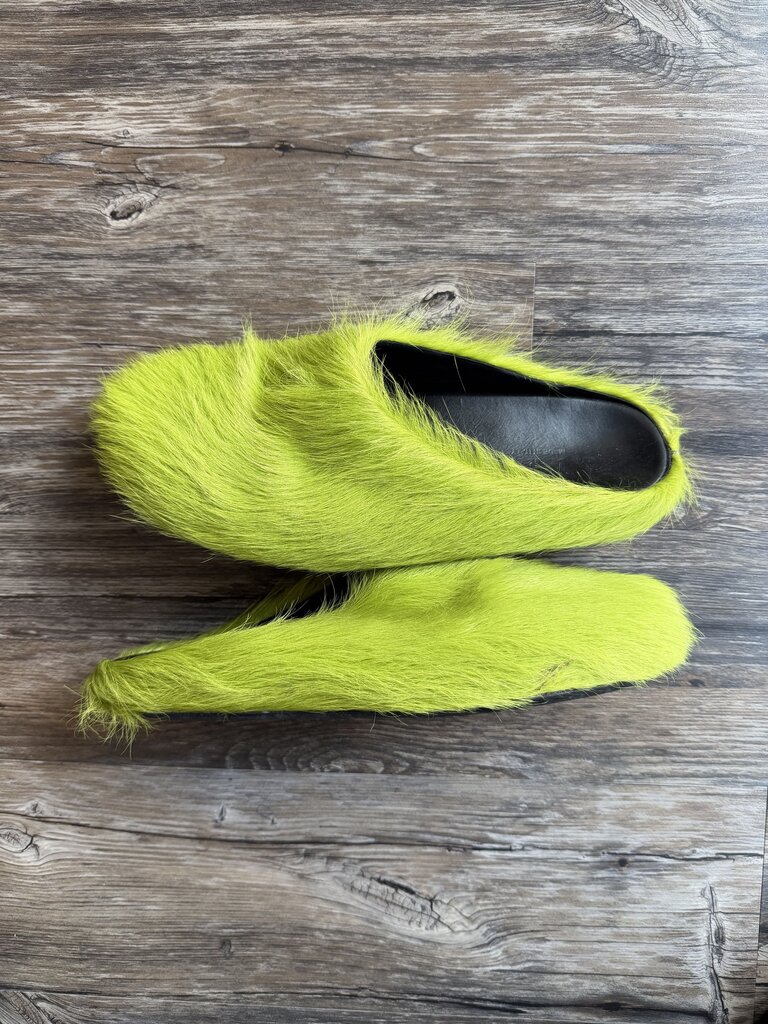 Pre-Owned Marni Green Fussbet Sz. 44